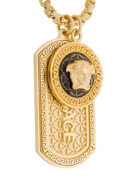 versace dog tag